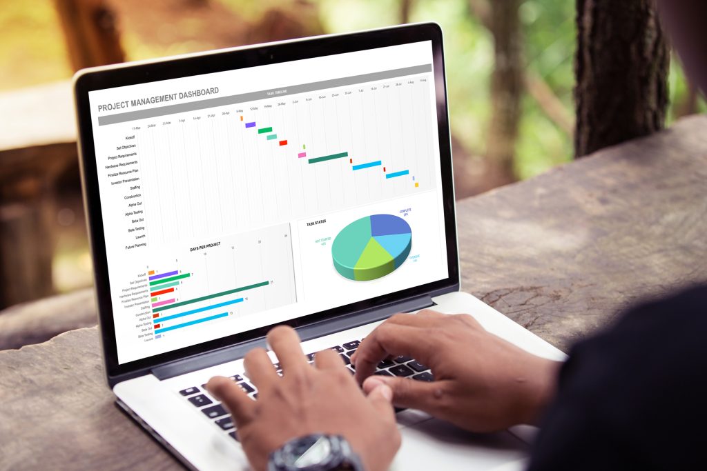 Data can be tracked via analytic software or displayed via dashboards. Using both of these methods allows you to gain better insight into your marketing campaigns performance