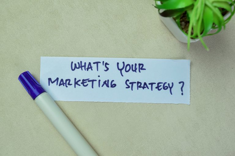 Developing a marketing strategy to aid in your business activities