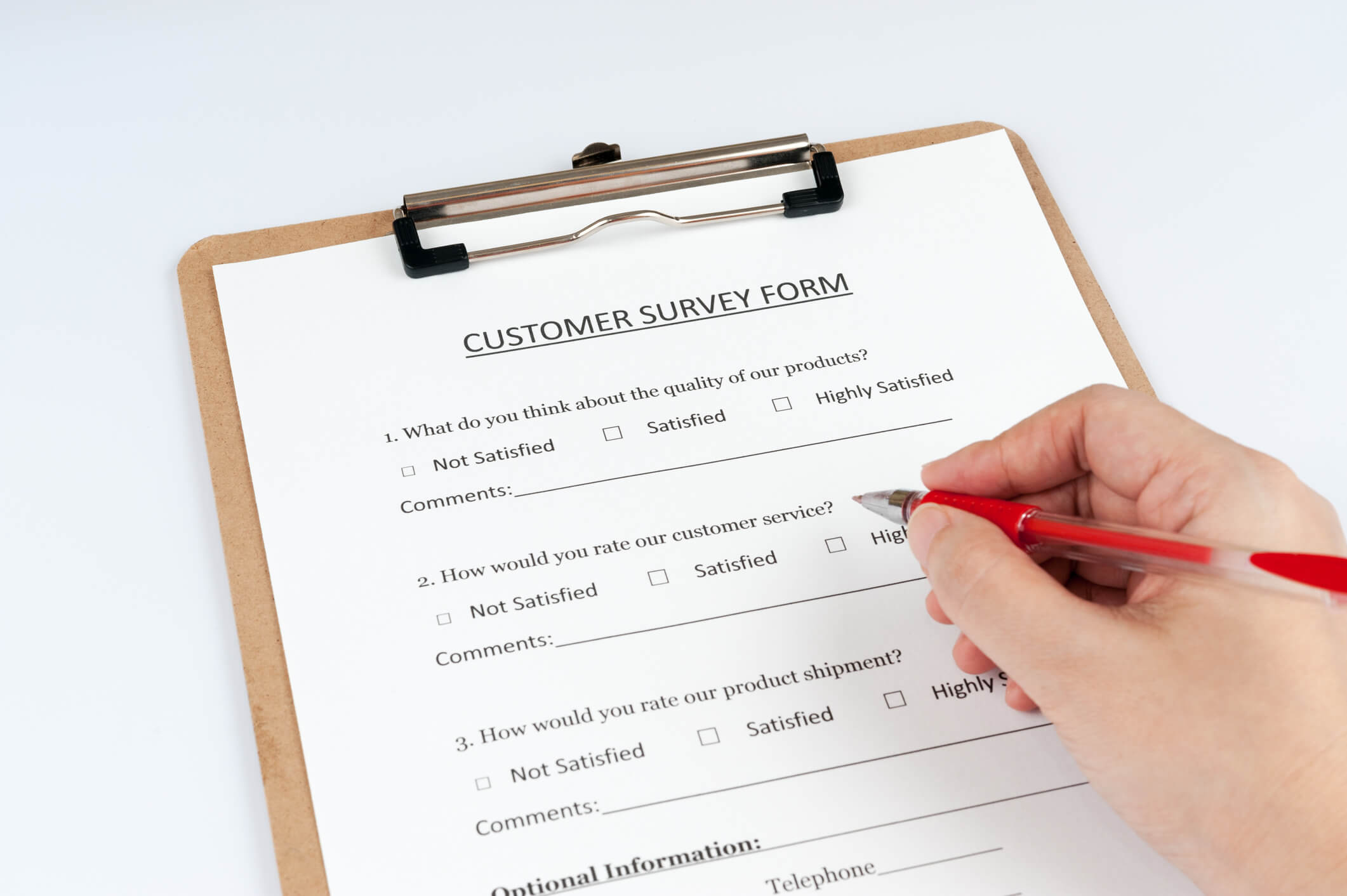 Use of surveys in quantitative research