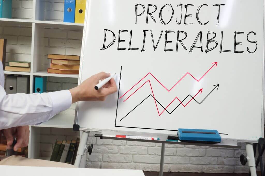 Determine what your project deliverables will be
