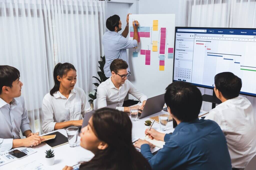 Reporting on a project