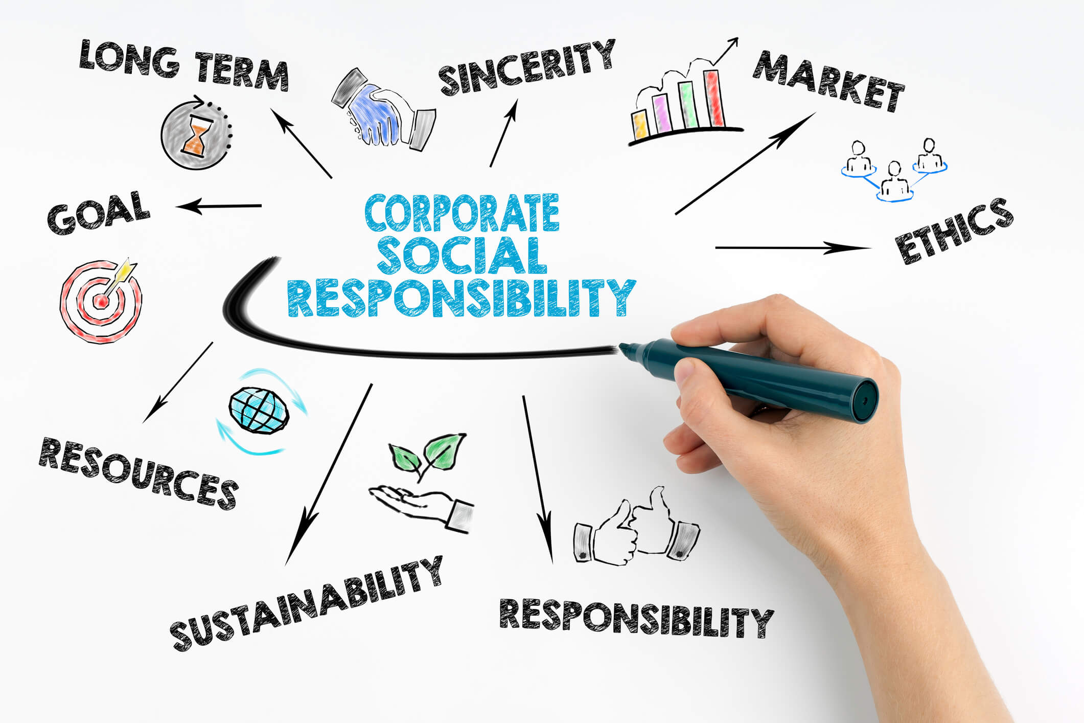 Identify the the various csr activities