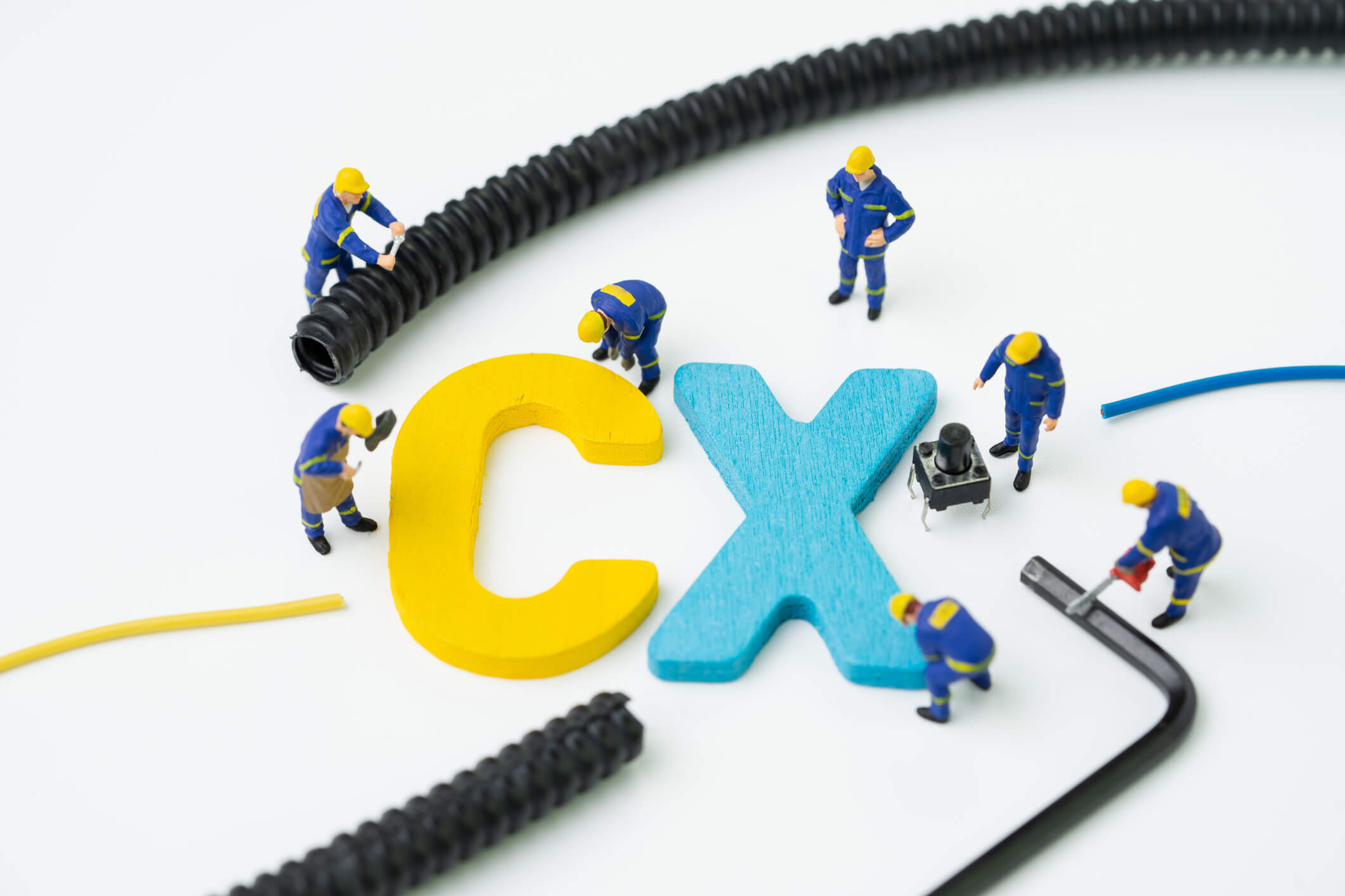 Many elements of a customer journey
