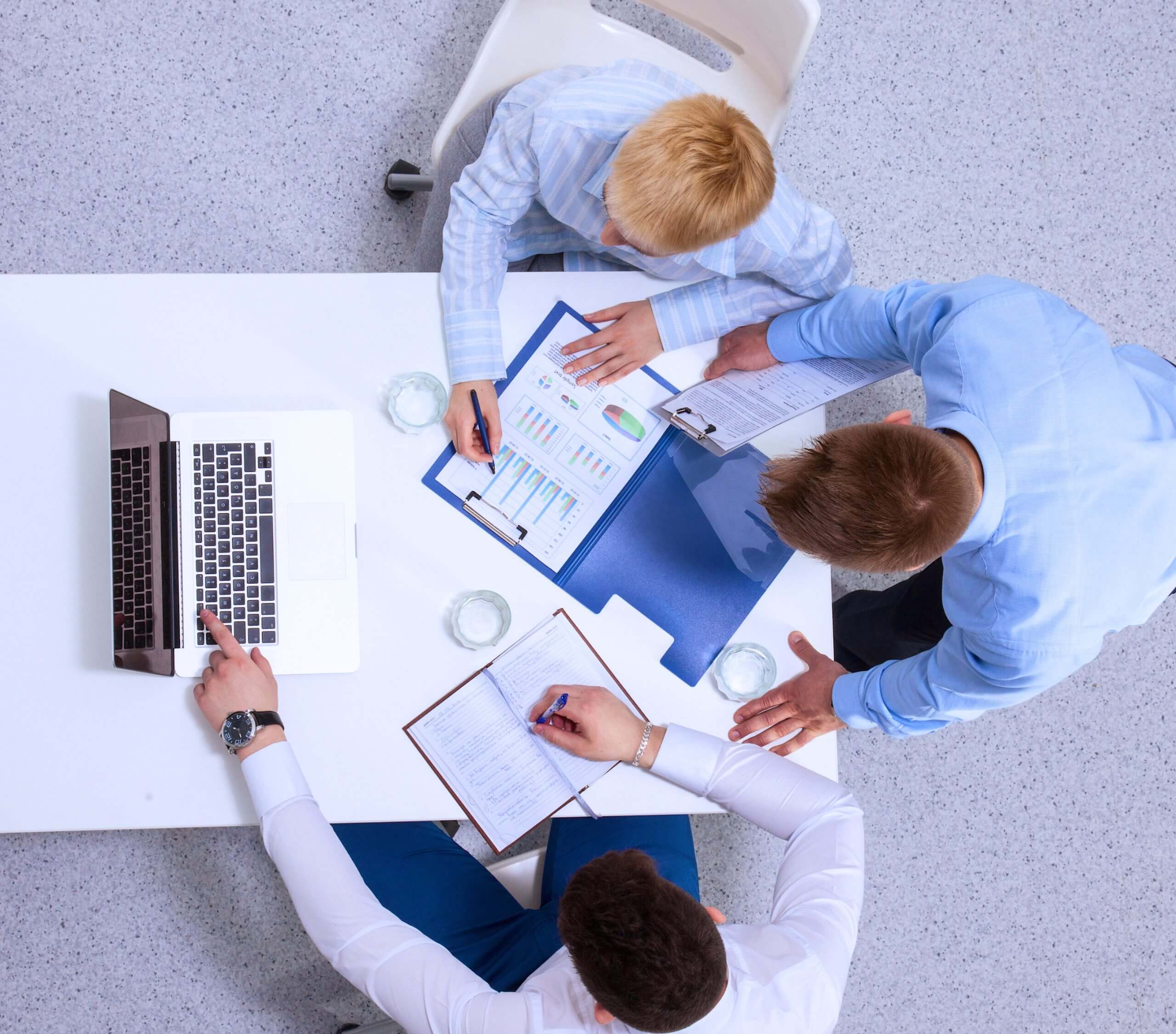 Discussing the financial viability of a project