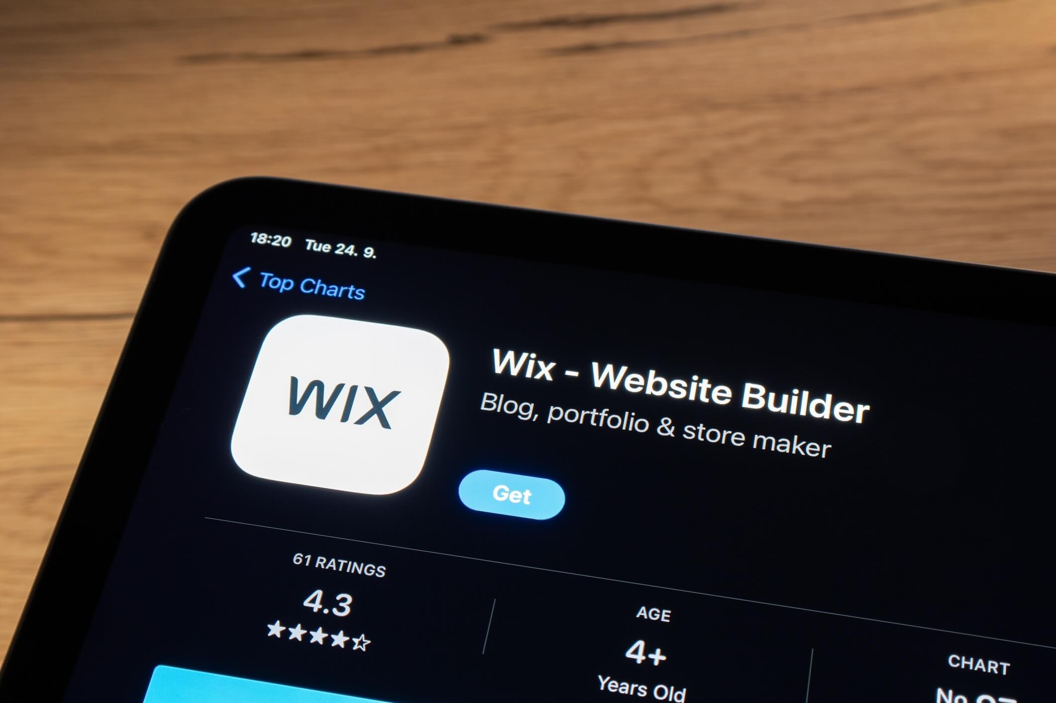 Web designers use Wix to make websites