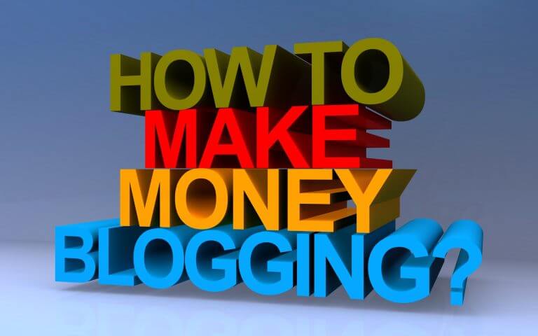 Making money from blogging as a blogger