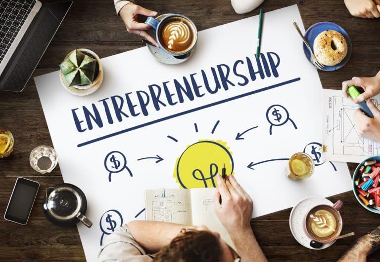 Entrepreneurship Tycoon Small Business Enterprise Concept