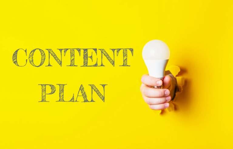 how to build a 90 day content planner